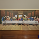 The Last Supper Framed Wall Art – Classic Christian Home Decor (20'' Hight)