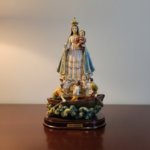 Our Lady of Charity of El Cobre Statue (Nuestra Señora de la Caridad del Cobre) (12'' Hight)